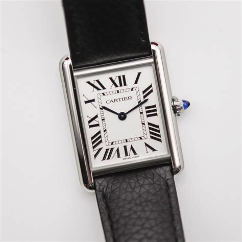 cartier tank oval|cartier tank must large size.